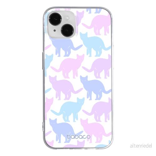 ERT GROUP mobiltelefonfodral för Apple Iphone 14 PLUS originalt och officiellt licensierat Babaco mönster Cats 011 optimalt anpassad till formen på mobiltelefonen, fodral tillverkad av TPU plast 5905131903419