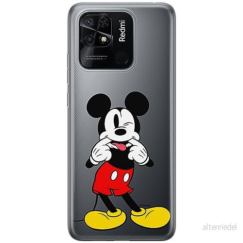 ERT GROUP mobiltelefonfodral för Xiaomi REDMI 10C originalt och officiellt licensierat Disney mönster Mickey 053 optimalt anpassad till formen på mobiltelefonen, gedeeltelijk transparant 5905795034894