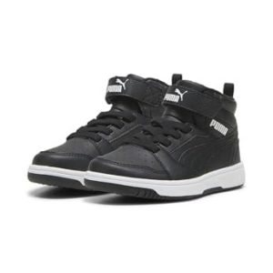 Puma Rebound Unisex Höga sneakers för barn, Storlek: 29, Shadow gray/black/white Konstmaterial 4099683241455 Puma Rebound Unisex Höga sneakers för barn, Storlek: 29, Shadow gray/black/white Konstmaterial 4099683241455
