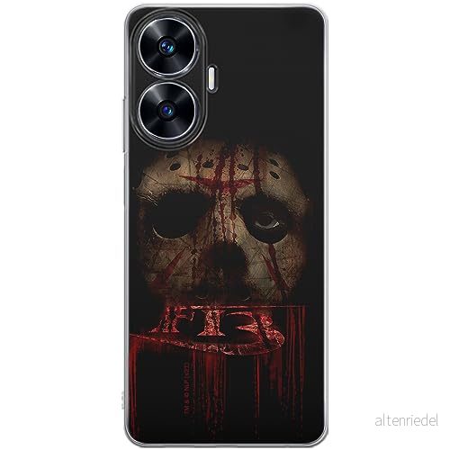 ERT GROUP mobiltelefonfodral för Realme C55 originalt och officiellt licensierat Horror mönster Friday the 13th 013 optimalt anpassad till formen på mobiltelefonen, fodral tillverkad av TPU plast 5905511870386