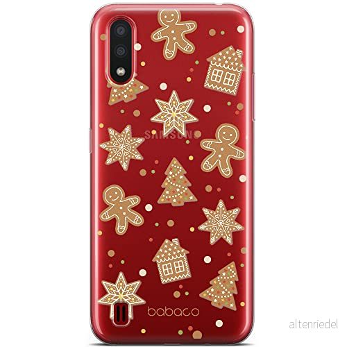 ERT GROUP mobiltelefonfodral för Samsung A01 originalt och officiellt licensierat Babaco mönster Winter 005 optimalt anpassad till formen på mobiltelefonen, gedeeltelijk transparant 5903932050134