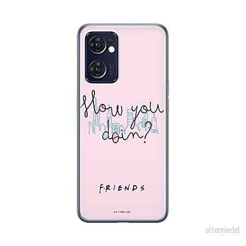 ERT GROUP mobiltelefonfodral för Oppo RENO 7 5G originalt och officiellt licensierat Friends mönster 008 optimalt anpassad till formen på mobiltelefonen, fodral tillverkad av TPU plast 5905511309640