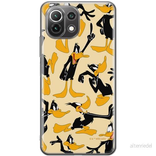 ERT GROUP mobiltelefonfodral för Xiaomi 11 LITE 4G / 5G originalt och officiellt licensierat Looney Tunes mönster Duffy 002, fodral tillverkad av TPU plast 5905511661724