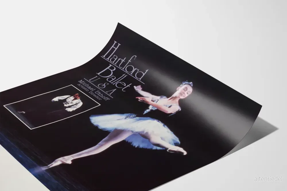 Balletposter Hartford USA med Michael Uthoff som konstnärlig ledare - Bild 3