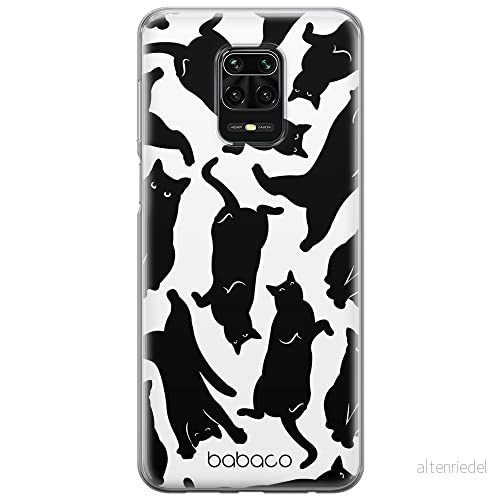 ERT GROUP mobiltelefonfodral för Xiaomi REDMI NOTE 9 PRO/ 9S originalt och officiellt licensierat Babaco mönster Cats 005 anpassad till formen på mobiltelefonen, fodral tillverkad av TPU plast 5905131101488