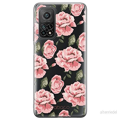 ERT GROUP mobiltelefonfodral för Xiaomi Redmi Note 11T 5G/11S 5G/POCO M4 Pro 5G originalt och officiellt licensierat Babaco mönster Flowers 013, gedeeltelijk transparant 5904805626791