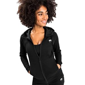 Venum Essential dragkedja huvtröja svart S 3611441697536 Venum Essential dragkedja huvtröja svart S 3611441697536