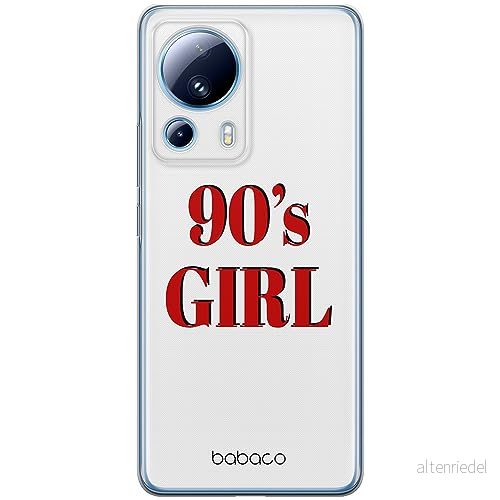 ERT GROUP mobiltelefonfodral för Xiaomi 13 LITE/CIVI 2 originalt och officiellt licensierat Babaco mönster 90's Girl 001 anpassad till formen på mobiltelefonen, fodral tillverkad av TPU plast 5905511921934