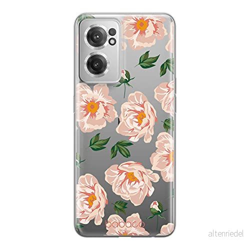 ERT GROUP mobiltelefonfodral för Oneplus NORD CE 2 originalt och officiellt licensierat Babaco mönster Flowers 014 optimalt anpassad till formen på mobiltelefonen, gedeeltelijk transparant 5905511288075