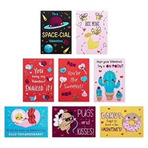Amerikansk hälsning lunchbox minianteckningar Pun Believable Valentines 84172982623