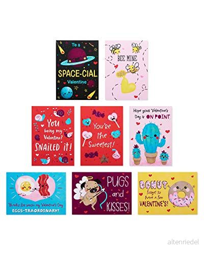 Amerikansk hälsning lunchbox minianteckningar Pun Believable Valentines 84172982623