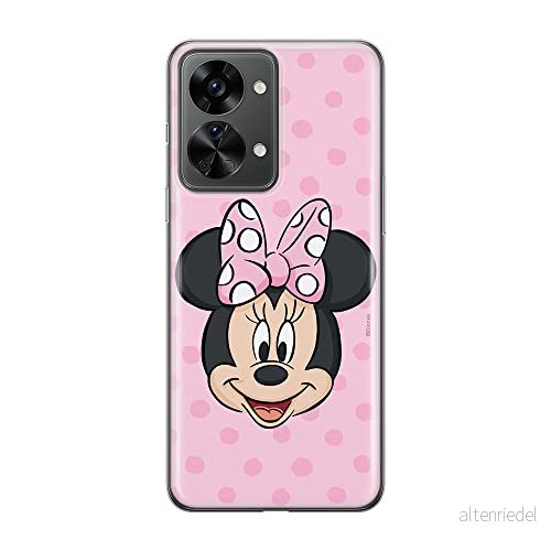 ERT GROUP mobiltelefonfodral för Oneplus NORD 2T 5G originalt och officiellt licensierat Disney mönster Minnie 057 optimalt anpassad till formen på mobiltelefonen, fodral tillverkad av TPU plast 5905511265571