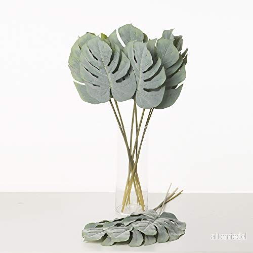 Express Flor 12 Artificiella blad av Adam/Monstera revben 8435461516920
