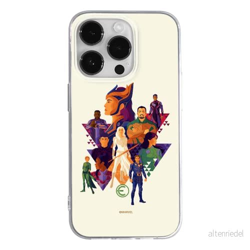 ERT GROUP mobiltelefonfodral för Apple Iphone 14 PRO MAX originalt och officiellt licensierat Marvel mönster Eternals 007 anpassad till formen på mobiltelefonen, fodral tillverkad av TPU plast 5905131935007