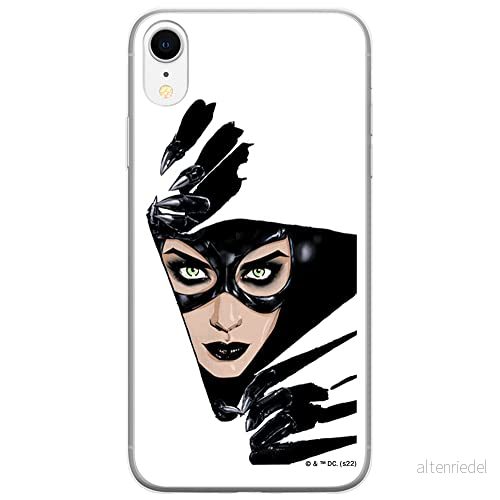 ERT GROUP mobiltelefonfodral för Iphone XR originalt och officiellt licensierat DC mönster Catwoman 008 optimalt anpassad till formen på mobiltelefonen, fodral tillverkad av TPU plast 5905131554840