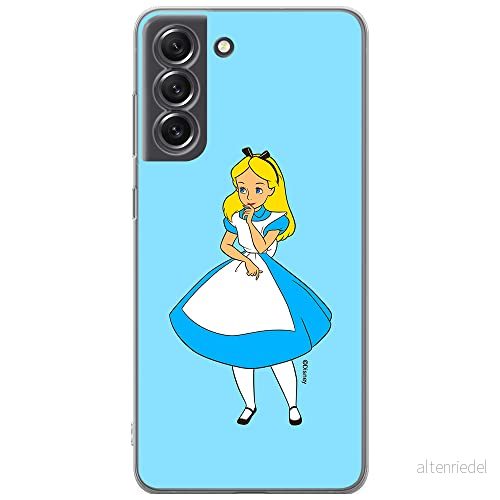 ERT GROUP mobiltelefonfodral för Samsung S21 FE originalt och officiellt licensierat Disney mönster Alice 010 optimalt anpassad till formen på mobiltelefonen, fodral tillverkad av TPU plast 5905131191700