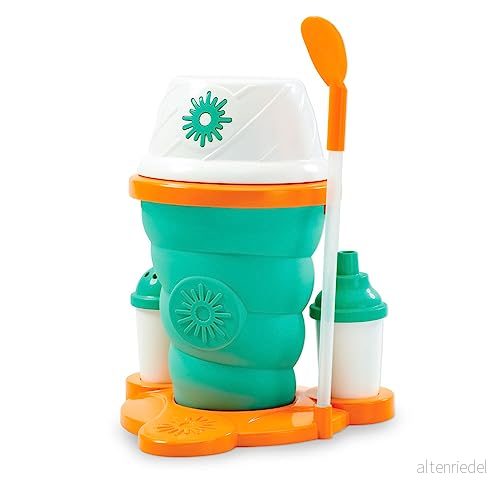 BANDAI Chillfactor CO07668 Ice Cream: Skapa din glass fryser, pressa och njut med ditt barns matlagningsleksak, för pojkar flickor, gör hemlagade på några minuter 8414614076689