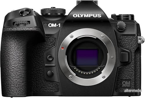 OM System 1 Micro Four Thirds kamera, svart, 20 MP BSI Stacked Live MOC sensor, 053 punkters korstyp AF och femaxlig stabilisering 4545350053864
