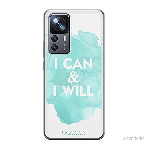 ERT GROUP mobiltelefonfodral för Xiaomi 12T/12T pro/K50 Ultra originalt och officiellt licensierat Babaco mönster Positive vibes 001, fodral tillverkad av TPU plast 5905511582302