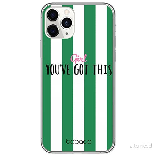 ERT GROUP mobiltelefonfodral för Apple Iphone 11 PRO MAX originalt och officiellt licensierat Babaco mönster Positive vibes 004, fodral tillverkad av TPU plast 5903932952940