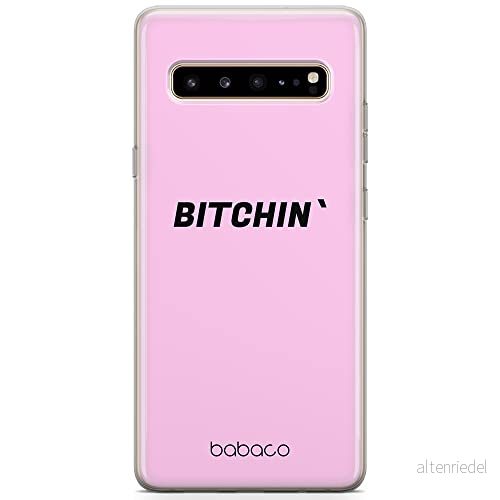 ERT GROUP Mobiltelefonskal för Samsung S10 5G original och officiellt licensierat Babaco mönster Sweet 90's 011 anpassad till mobiltelefonens form, TPU fodral 5903932349399