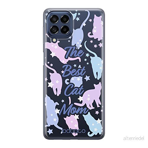 ERT GROUP mobiltelefonfodral för Samsung M33 5G originalt och officiellt licensierat Babaco mönster Cats 017 optimalt anpassad till formen på mobiltelefonen, gedeeltelijk transparant 5905511356484