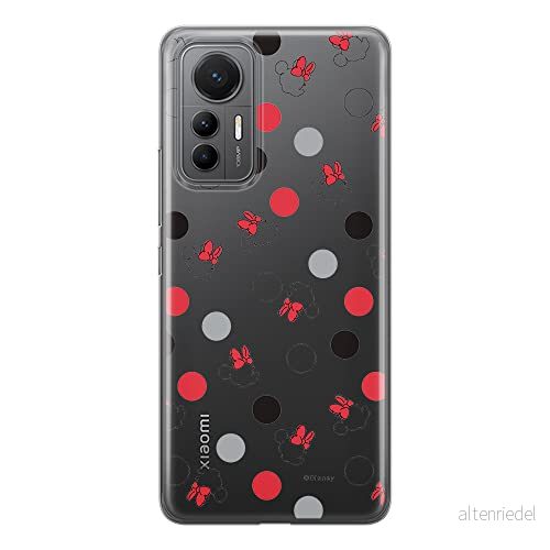 ERT GROUP mobiltelefonfodral för Xiaomi 12 LITE originalt och officiellt licensierat Disney mönster Minnie 004 optimalt anpassad till formen på mobiltelefonen, gedeeltelijk transparant 5905511502256