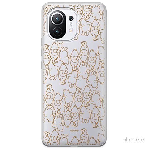 ERT GROUP mobiltelefonfodral för Xiaomi 11 originalt och officiellt licensierat Disney mönster Winnie the Pooh and friends 005 anpassad till formen på mobiltelefonen, gedeeltelijk transparant 5903537095998