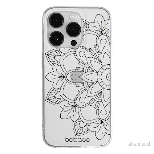 ERT GROUP mobiltelefonfodral för Apple Iphone 14 PRO MAX originalt och officiellt licensierat Babaco mönster Mandalas 005 optimalt anpassad till formen på mobiltelefonen, gedeeltelijk transparant 5905131937018