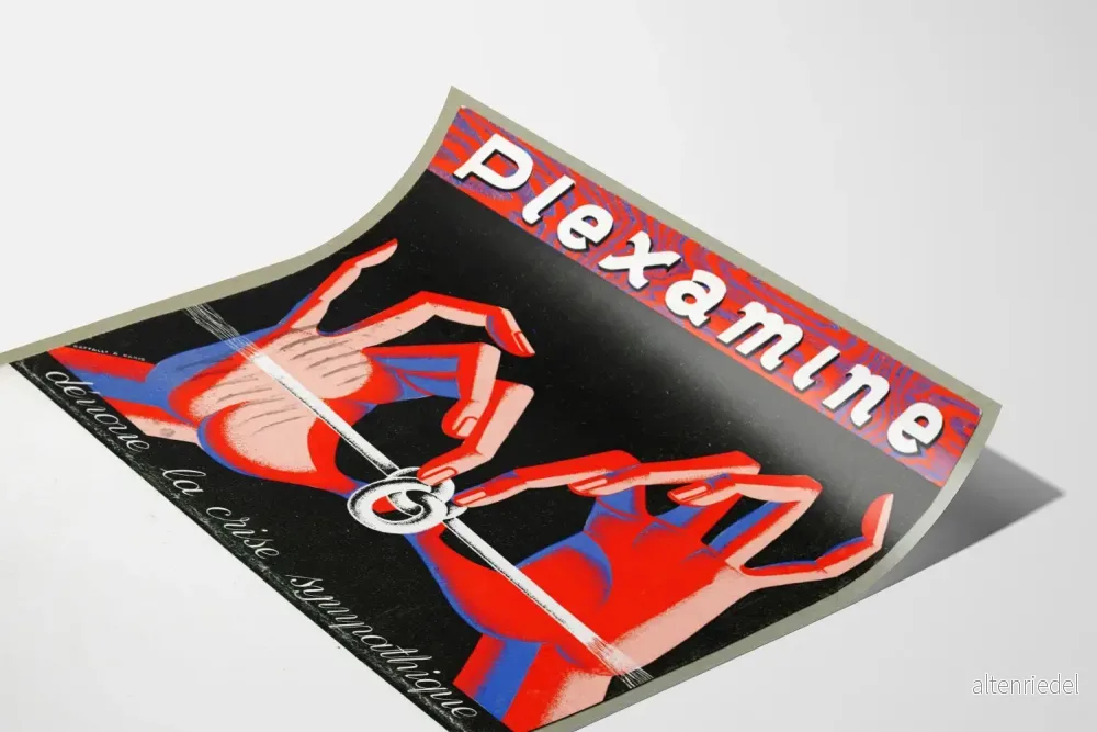 Vintage Plexamine poster för originell väggdekoration - Bild 3