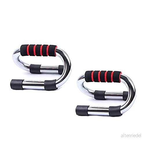 Fitness Push Up Stand Bars Handtag för Vikningar Pectoral Bukaxel triceps ryggstöd Ståltillbehör Hem Gym (Blå) 769322294428