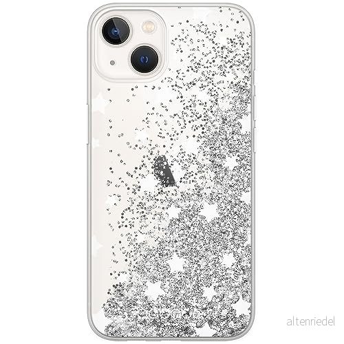 ERT GROUP mobiltelefonfodral för Apple Iphone 13 MINI originalt och officiellt licensierat Babaco mönster Stars 001 optimalt anpassad till formen på mobiltelefonen, med glitter overflow effekt 5905131122001