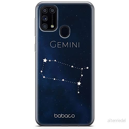 ERT GROUP mobiltelefonfodral för Samsung M31 originalt och officiellt licensierat Babaco mönster Zodiac Constellation 003 anpassad till formen på mobiltelefonen, fodral tillverkad av TPU plast 5903932190335