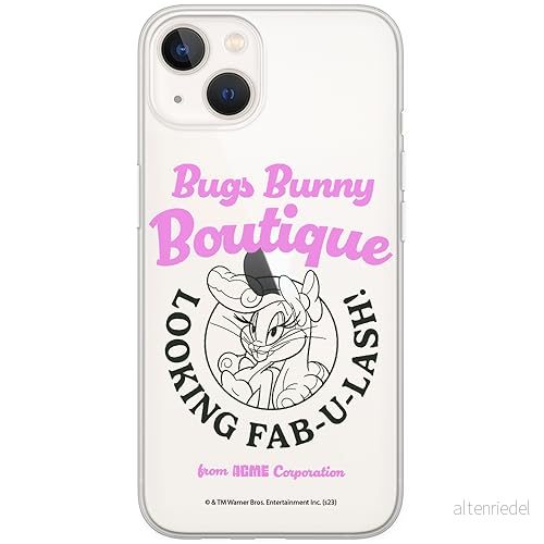 ERT GROUP mobiltelefonfodral för Iphone 13 MINI originalt och officiellt licensierat Looney Tunes mönster Lola 011 optimalt anpassad till formen på mobiltelefonen, gedeeltelijk transparant 5905795075392