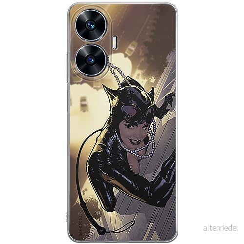 ERT GROUP mobiltelefonfodral för Realme C55 originalt och officiellt licensierat DC mönster Catwoman 006 optimalt anpassad till formen på mobiltelefonen, fodral tillverkad av TPU plast 5905511873233