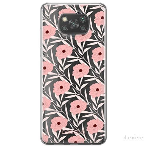 ERT GROUP mobiltelefonfodral för Xiaomi POCOPHONE X3 originalt och officiellt licensierat Babaco mönster Flowers 017 optimalt anpassad till formen på mobiltelefonen, gedeeltelijk transparant 5903932630275