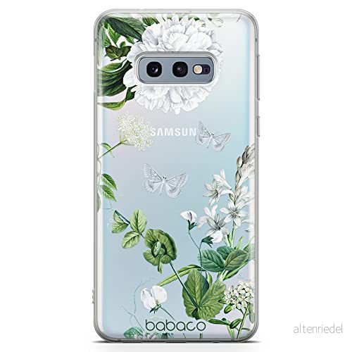 ERT GROUP mobiltelefonfodral för Samsung S10e originalt och officiellt licensierat Babaco mönster Flowers 030 optimalt anpassad till formen på mobiltelefonen, gedeeltelijk transparant 5905131278159