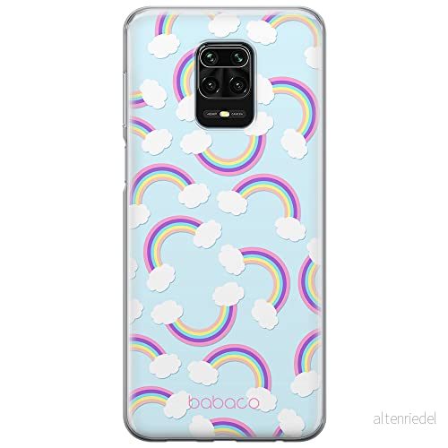 ERT GROUP mobiltelefonfodral för Xiaomi REDMI NOTE 9 PRO/ 9S originalt och officiellt licensierat Babaco mönster Rainbow 002 anpassad till formen på mobiltelefonen, fodral tillverkad av TPU plast 5904805419195