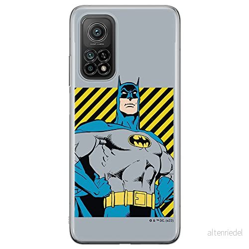 ERT GROUP mobiltelefonfodral för Xiaomi MI 10 LITE originalt och officiellt licensierat DC mönster Batman 069 optimalt anpassad till formen på mobiltelefonen, fodral tillverkad av TPU plast 5905131525086