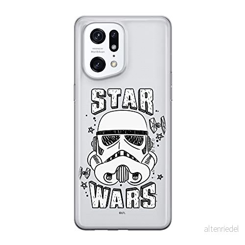 ERT GROUP mobiltelefonfodral för Oppo FIND X5 PRO originalt och officiellt licensierat Star Wars mönster Stormtrooper 013 optimalt anpassad till formen på mobiltelefonen, gedeeltelijk transparant 5905511408626