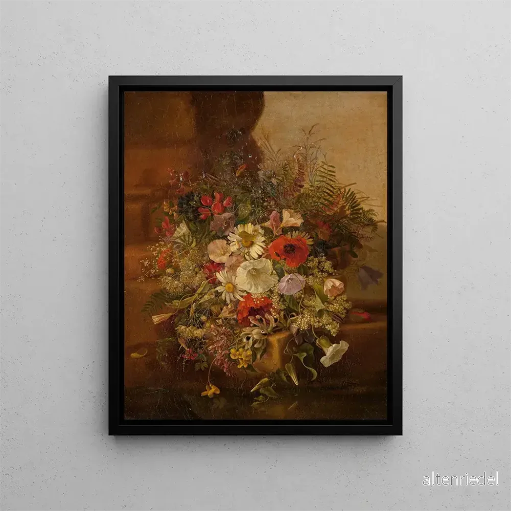 Målning av blomsterstilleben – Adelheid Dietrich | Konsttryck