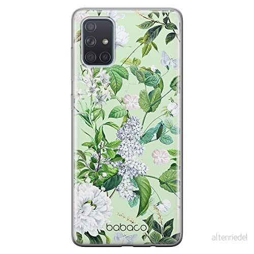 ERT GROUP mobiltelefonfodral för Samsung A71 originalt och officiellt licensierat Babaco mönster Flowers 038 optimalt anpassad till formen på mobiltelefonen, fodral tillverkad av TPU plast 5905131302847