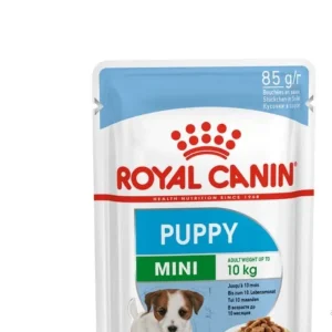 Royal Canin Mini Puppy – Köttbitar i sås – 12x 85g 9003579008201 Royal Canin Mini Puppy – Köttbitar i sås – 12x 85g 9003579008201