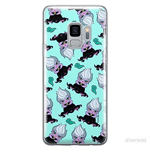 ERT GROUP mobiltelefonfodral för Samsung S9 originalt och officiellt licensierat Disney mönster Ursula 005 optimalt anpassad till formen på mobiltelefonen, fodral tillverkad av TPU plast 5905131464514