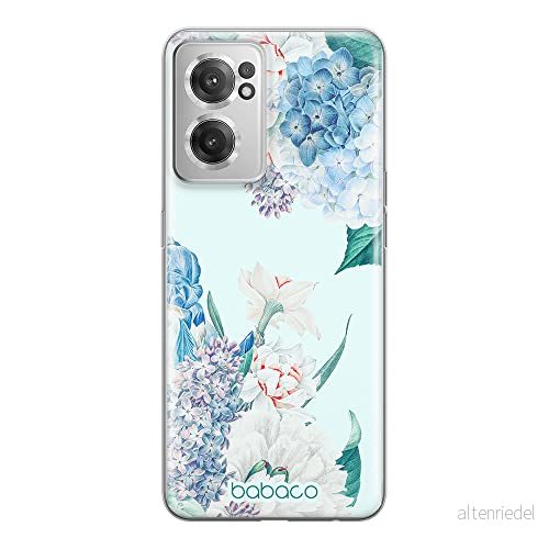 ERT GROUP mobiltelefonfodral för Oneplus NORD CE 2 originalt och officiellt licensierat Babaco mönster Flowers 027 optimalt anpassad till formen på mobiltelefonen, fodral tillverkad av TPU plast 5905511294793