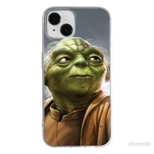 ERT GROUP mobiltelefonfodral för Apple Iphone 14 PLUS originalt och officiellt licensierat Star Wars mönster Yoda 006 optimalt anpassad till formen på mobiltelefonen, fodral tillverkad av TPU plast 5905131907400