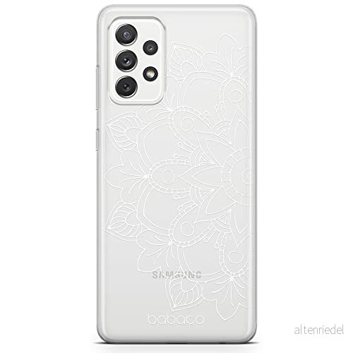 ERT GROUP mobiltelefonfodral för Samsung A33 5G originalt och officiellt licensierat Babaco mönster Mandalas 005 Vit optimalt anpassad till formen på mobiltelefonen, gedeeltelijk transparant 5904805834462