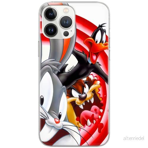 ERT GROUP mobiltelefonfodral för Samsung A50/A50s/A30s originalt och officiellt licensierat Looney Tunes mönster 006 Vit optimalt anpassad till formen på mobiltelefonen, gedeeltelijk transparant 5902980311242