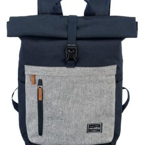 Travelite Unisex basics Rollup ryggsäck (1 pack), marinblå/grå, 60 cm/35 Liter, Bagage 4027002066687 Travelite Unisex basics Rollup ryggsäck (1 pack), marinblå/grå, 60 cm/35 Liter, Bagage 4027002066687