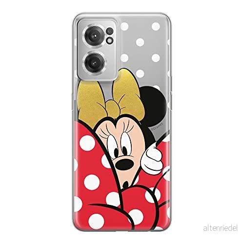 ERT GROUP mobiltelefonfodral för Oneplus NORD CE 2 originalt och officiellt licensierat Disney mönster Minnie 015 optimalt anpassad till formen på mobiltelefonen, gedeeltelijk transparant 5905511282462